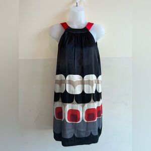 Contemporary silk dress